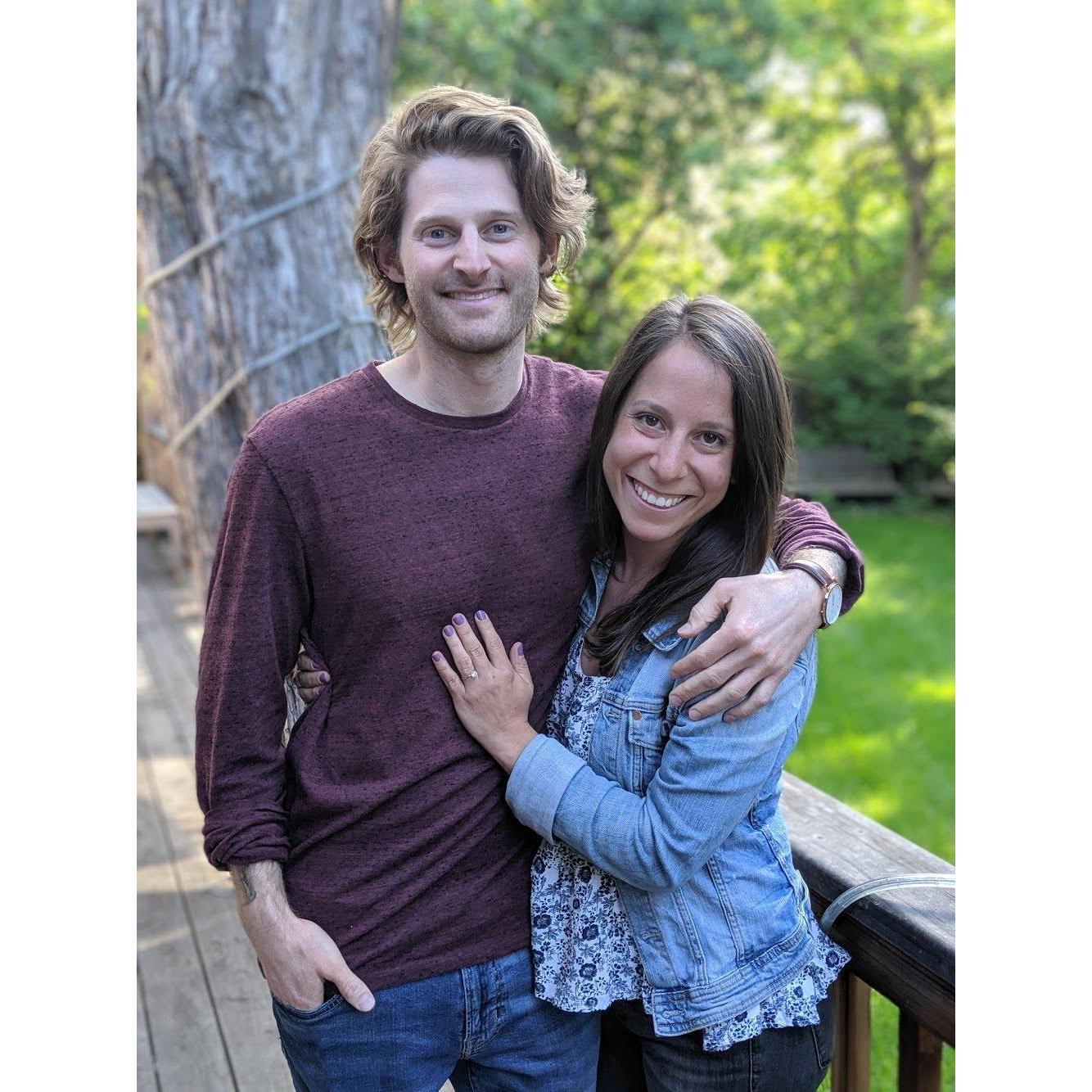 The day we got engaged :)