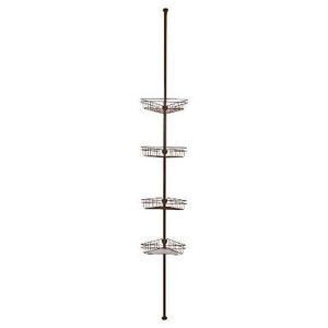 Rust Resistant Tension Shower Caddy - Bronze - Threshold™