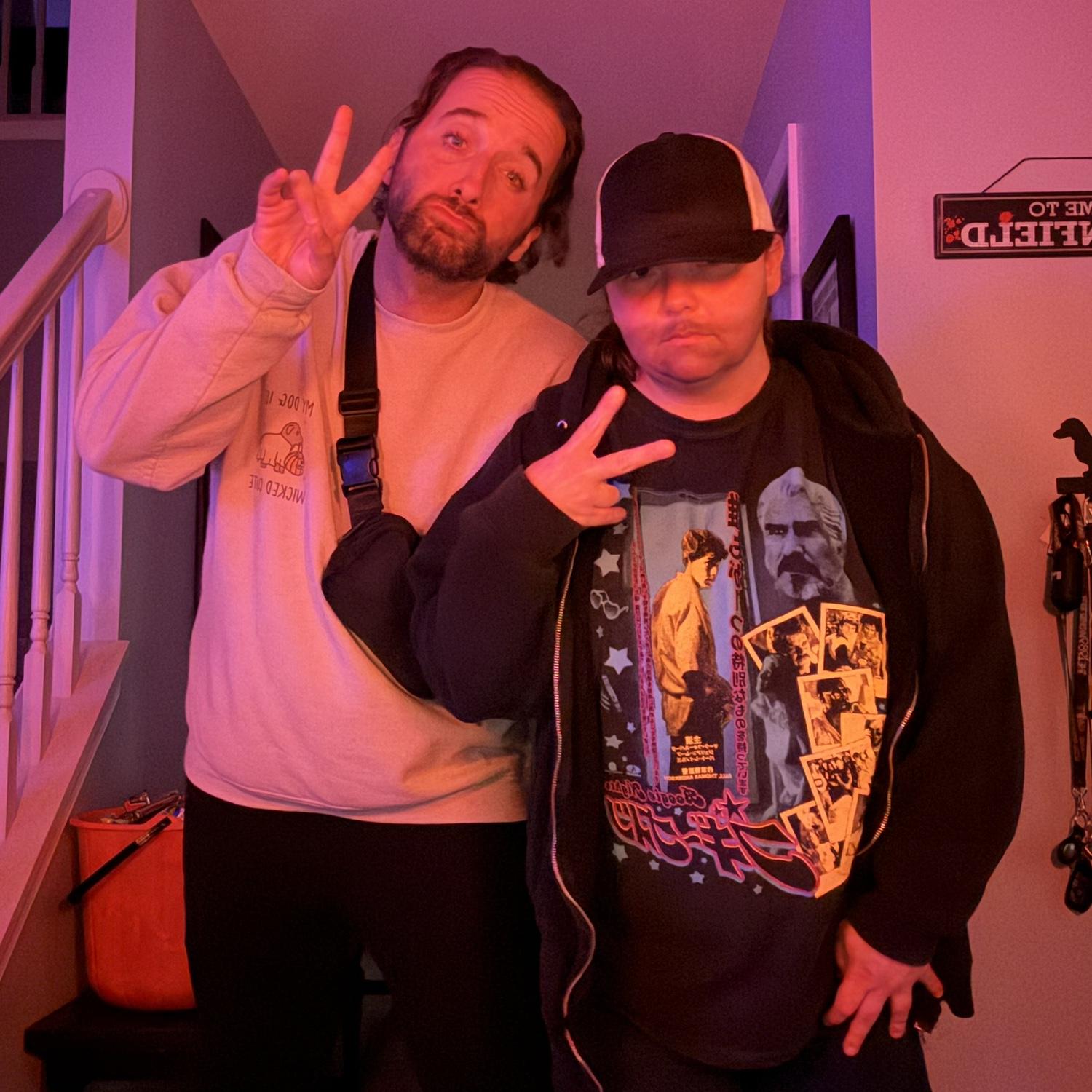 Halloween 2024! We dressed as each other.