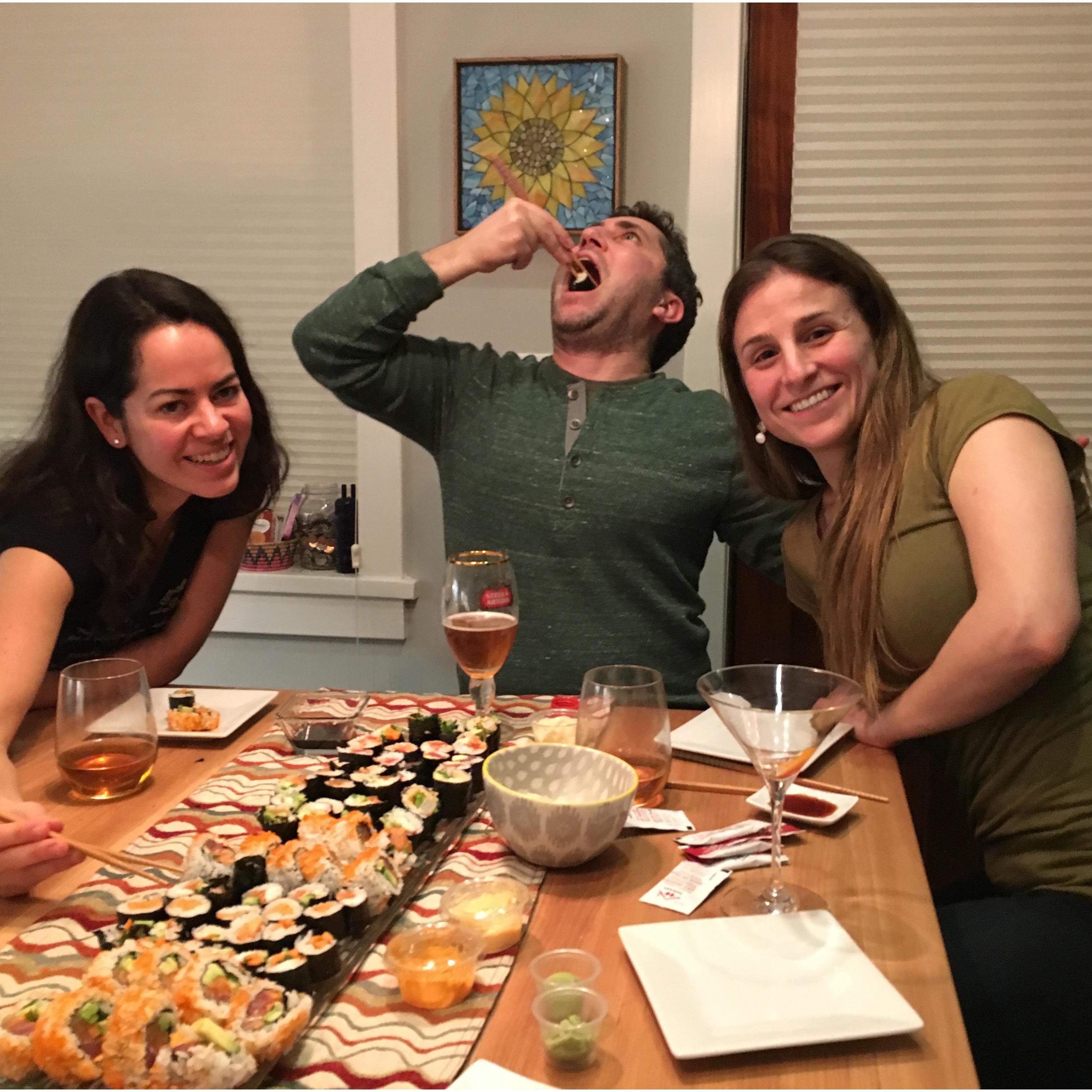 Sushi attack!