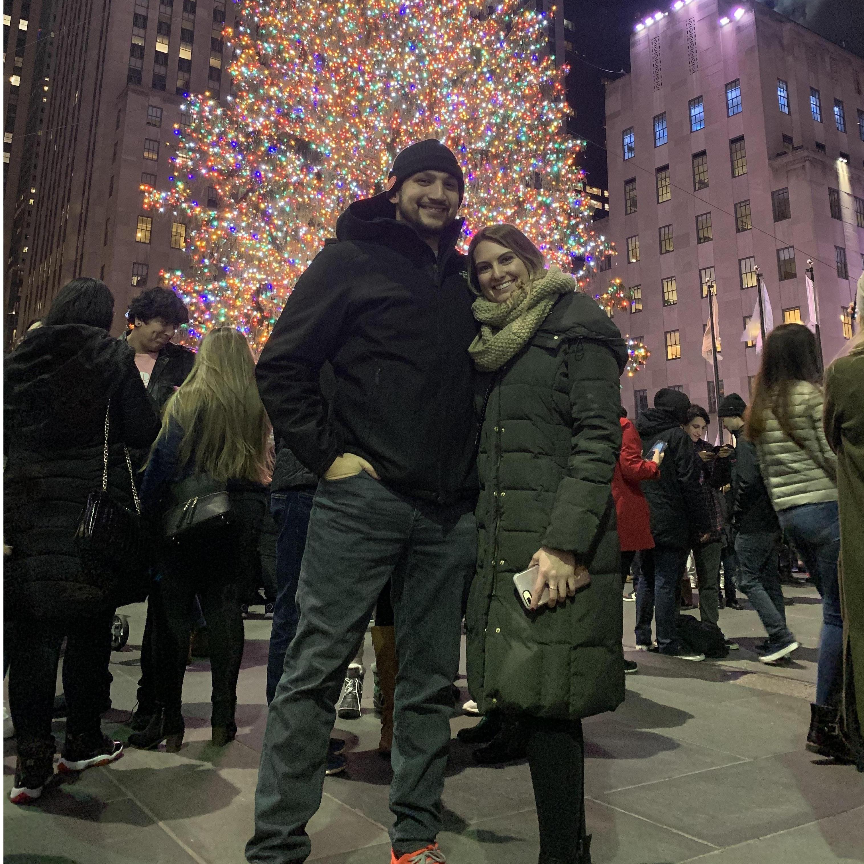 NYC Rockefeller Christmas Tree 2019.
