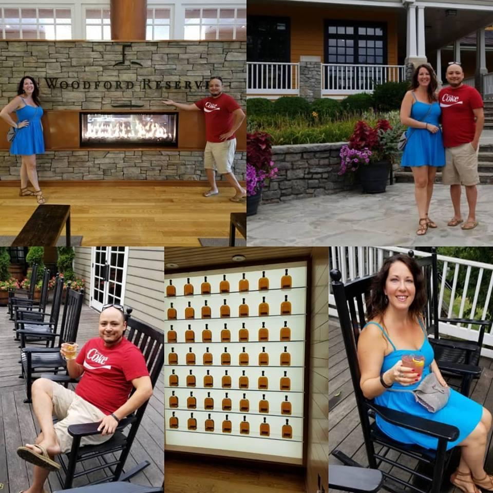 That time we went bourbon tasting in KY at Woodford Reserve.