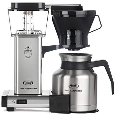 Technivorm Moccamaster 79212 KBTS Coffee Brewer 32 oz Polished Silver