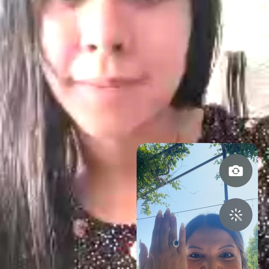 Rosa's reaction, fabiola's BFF