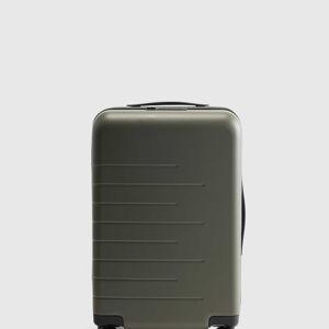 Expandable Carry-On Suitcase in Olive