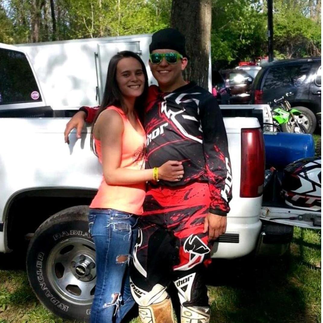 The first time I saw him race!