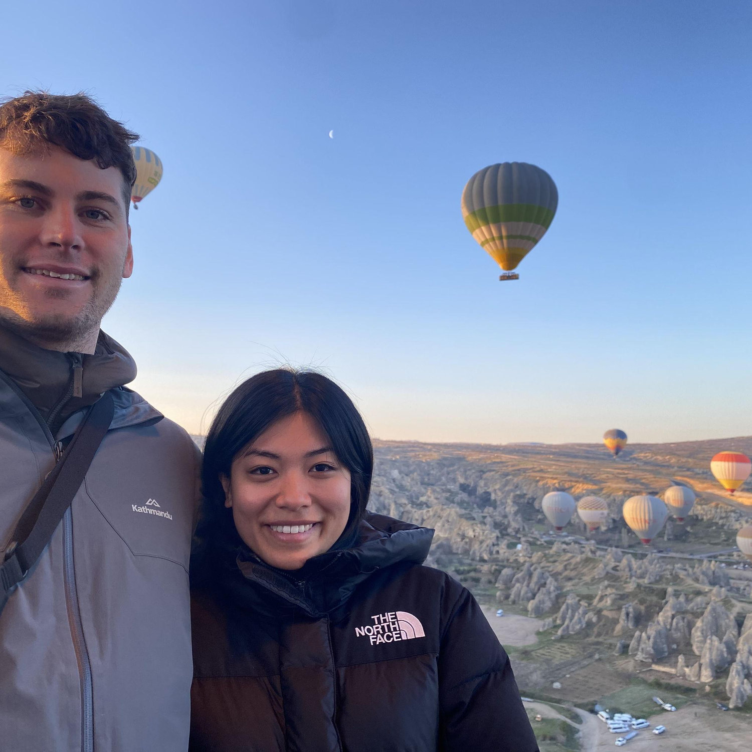 Hot air-ballooning in Cappadocia