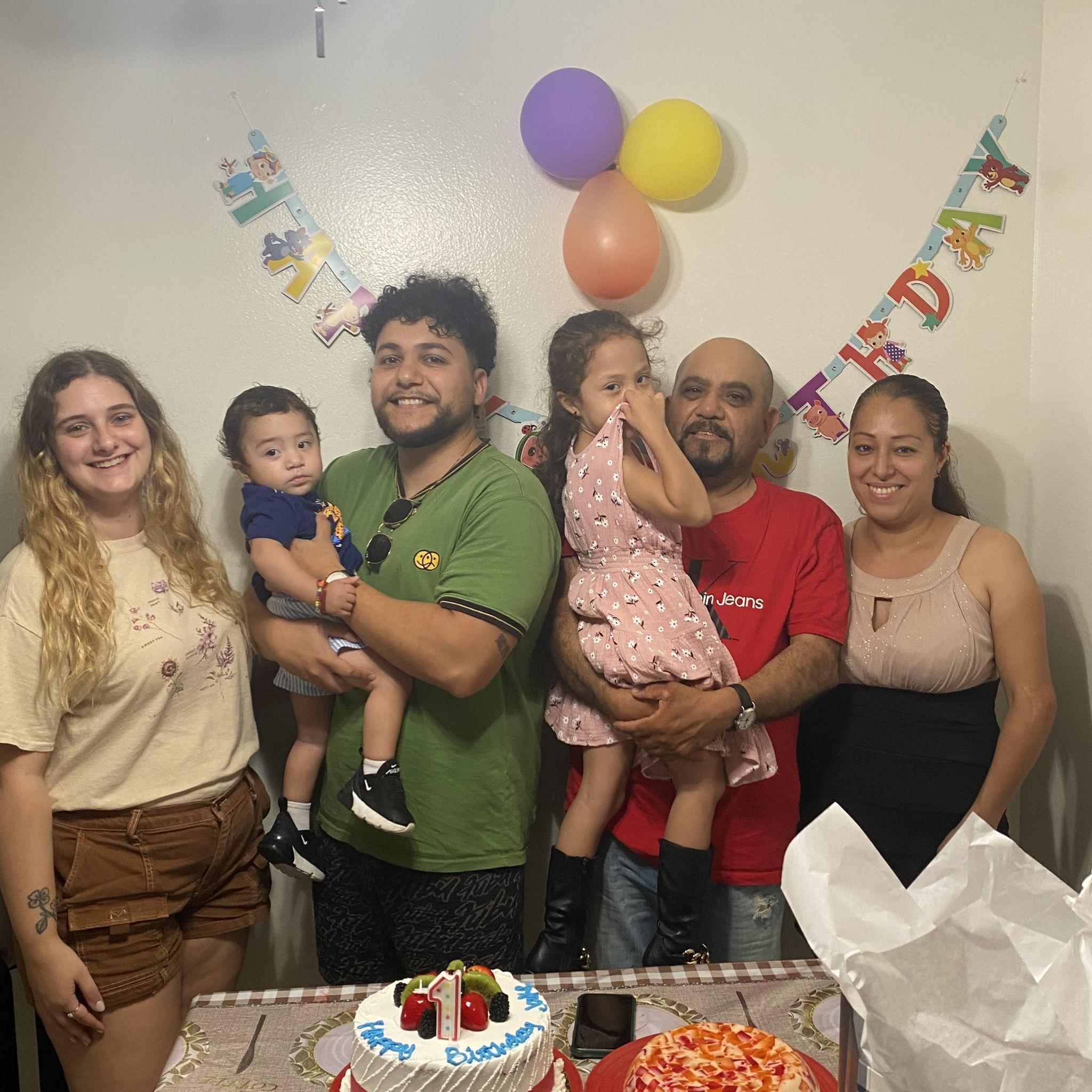 Celebrating Justin's little brother Jake, September 2024