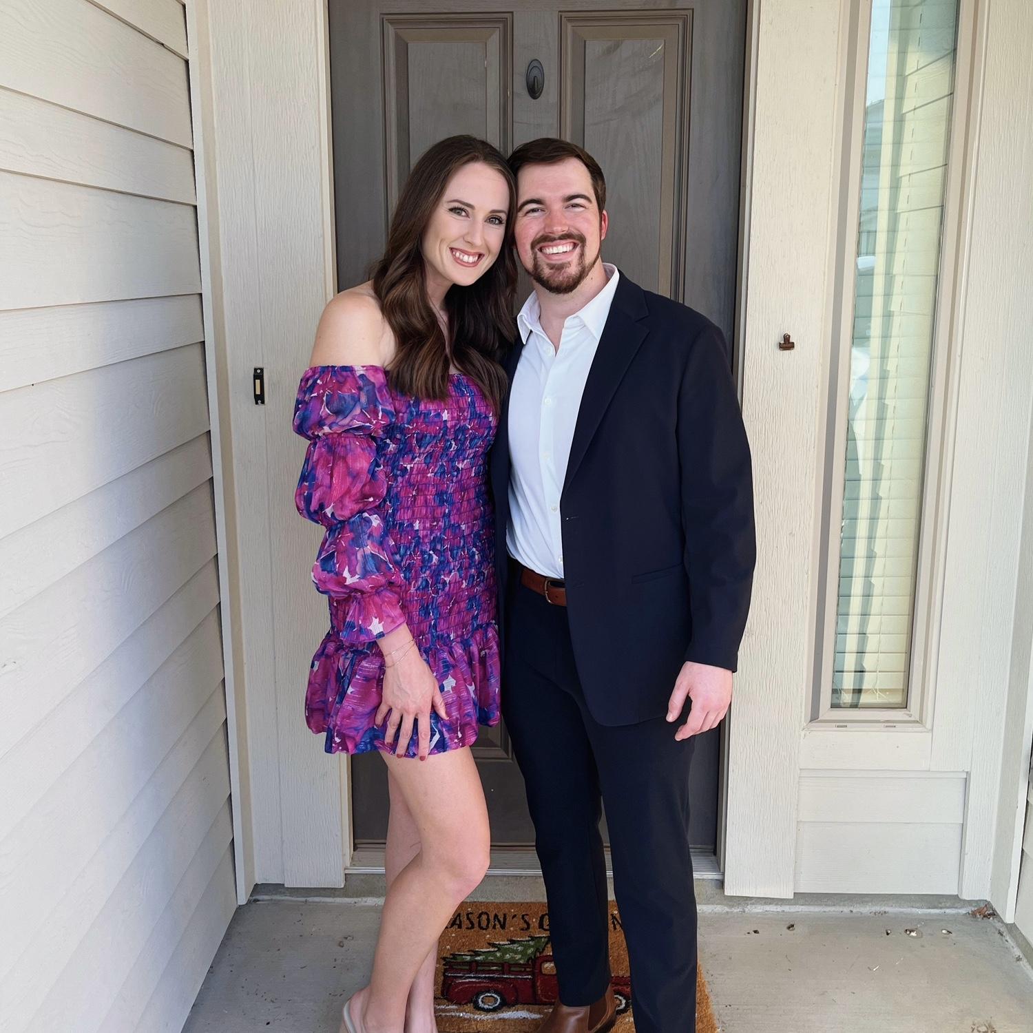 Celebrating our first anniversary together!