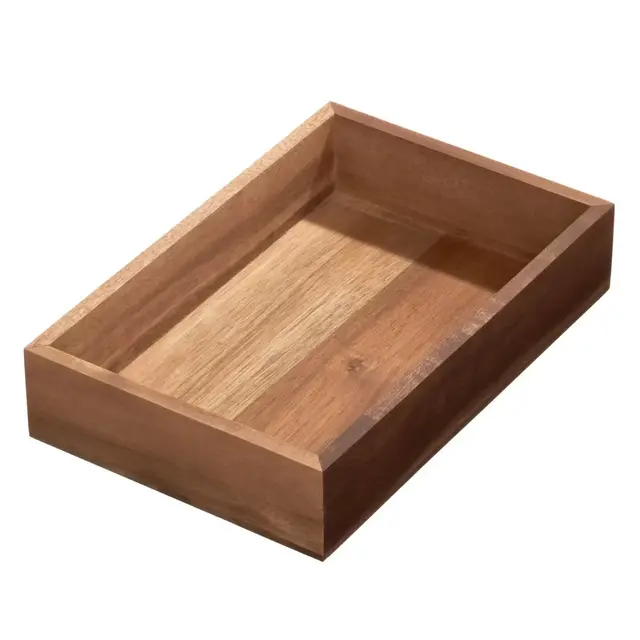 Squared Away™ 6-Inch x 9-Inch Acacia Drawer Organizer