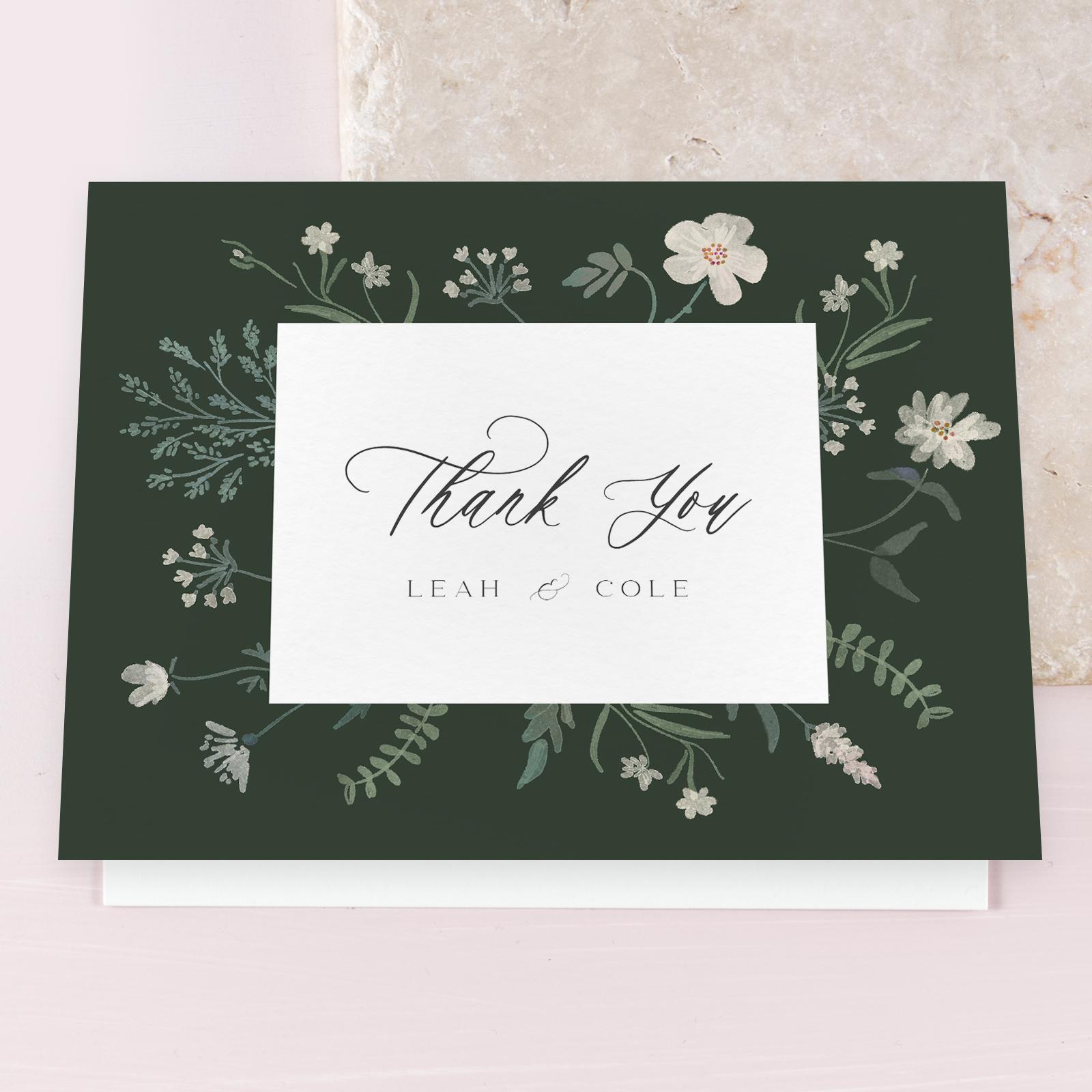 Zola Thank You Cards Valentina Landscape
