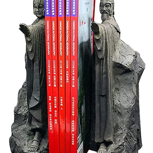 GOLOFEA Bookends Book End Lord of Rings Hobbit Book Decoration Resin, Decorative Book Stopper Binder and Dividers