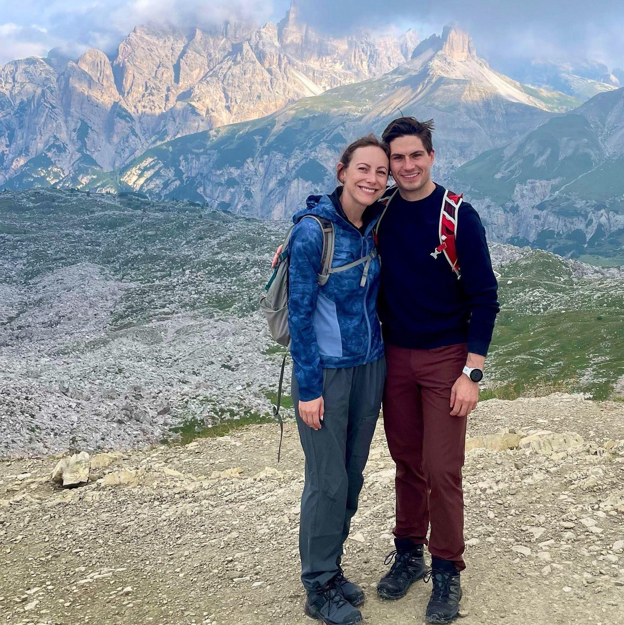 Hiking in the Dolomites