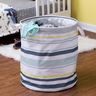 Multi-Stripe Hamper