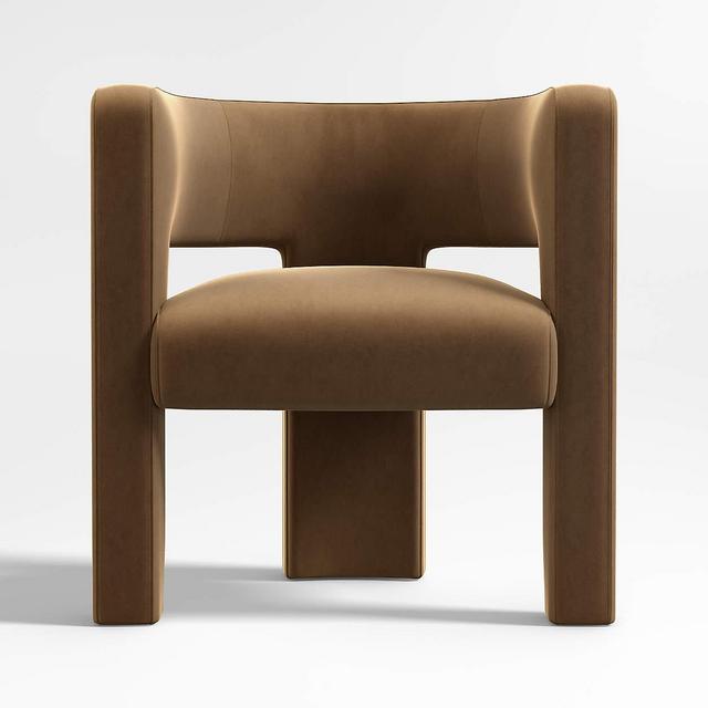 Sculpt Velvet Accent Chair