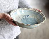 Handmade Pottery | Large Pie Plate (10...