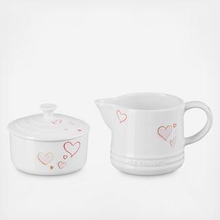 Mon Coeur Signature Cream & Sugar Set