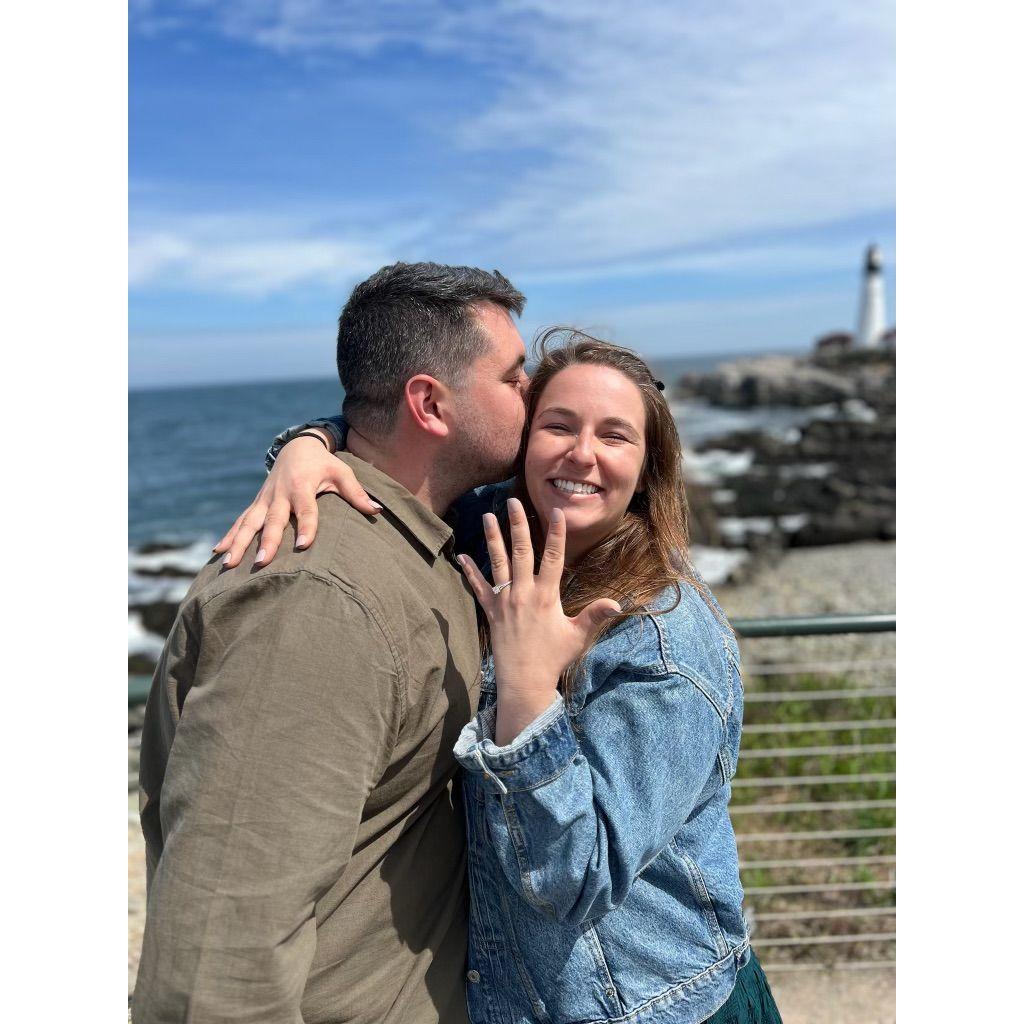 She said YES!!
Portland ME May 17th, 2024