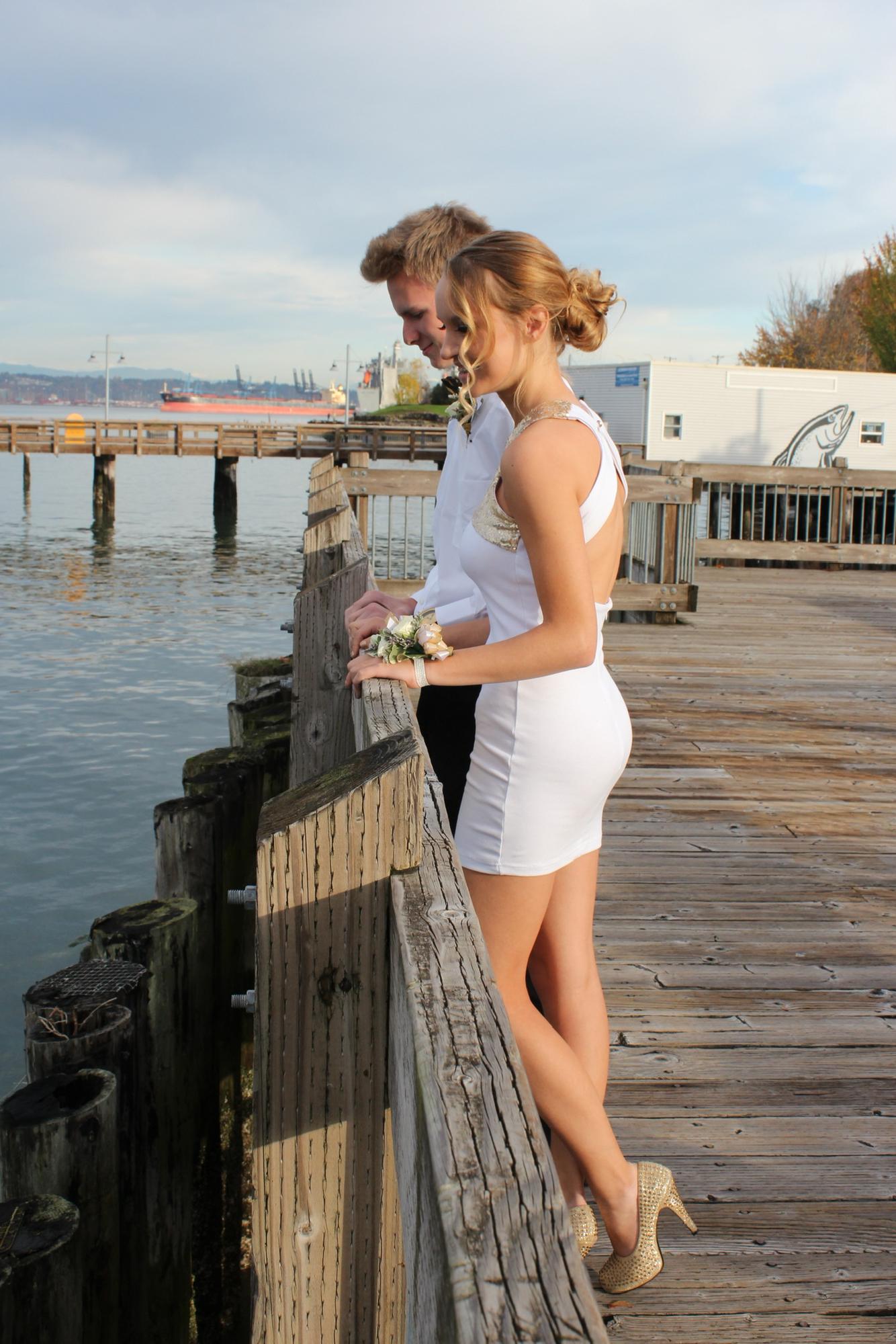 Becca’s senior homecoming.