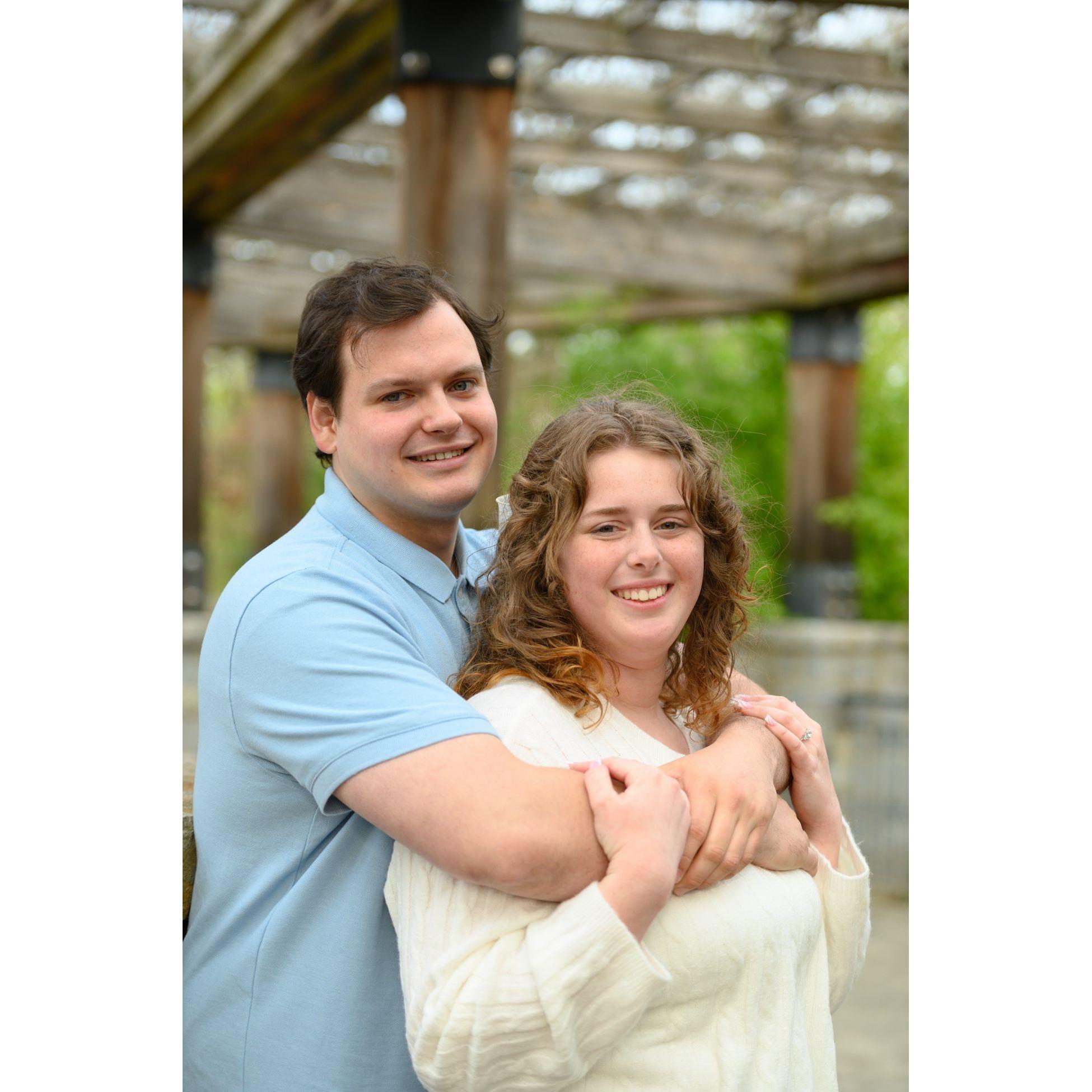 This photo is funny to me and Robert because I was panicking from two bumblebees flying just in front of me out of shot and he had no idea why I was freaking out.