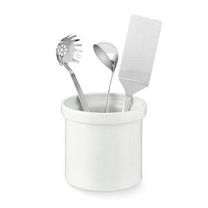 Ceramic Partitioned Utensil Holder
