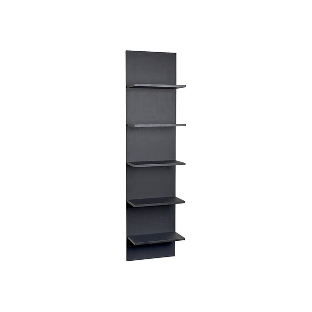 47.2" x 11.7" Wide Column Wall Shelf Black - Danya B.