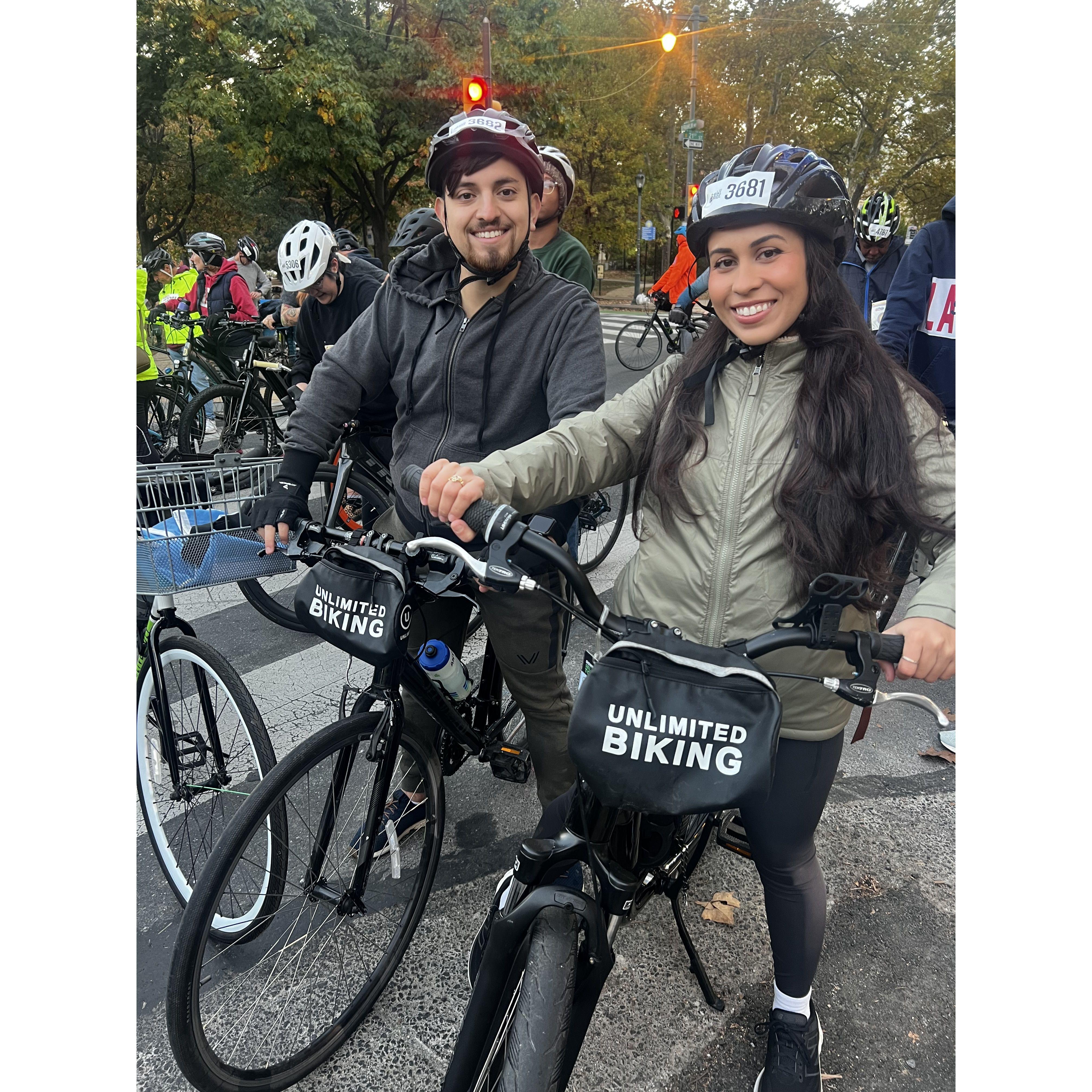 10/2024
Las actividades que disfrutamos son recorridos en bicicleta en Philadelphia