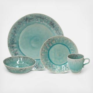 Madeira 4-Piece Place Setting with Pasta Bowl and Mug, Service for 1