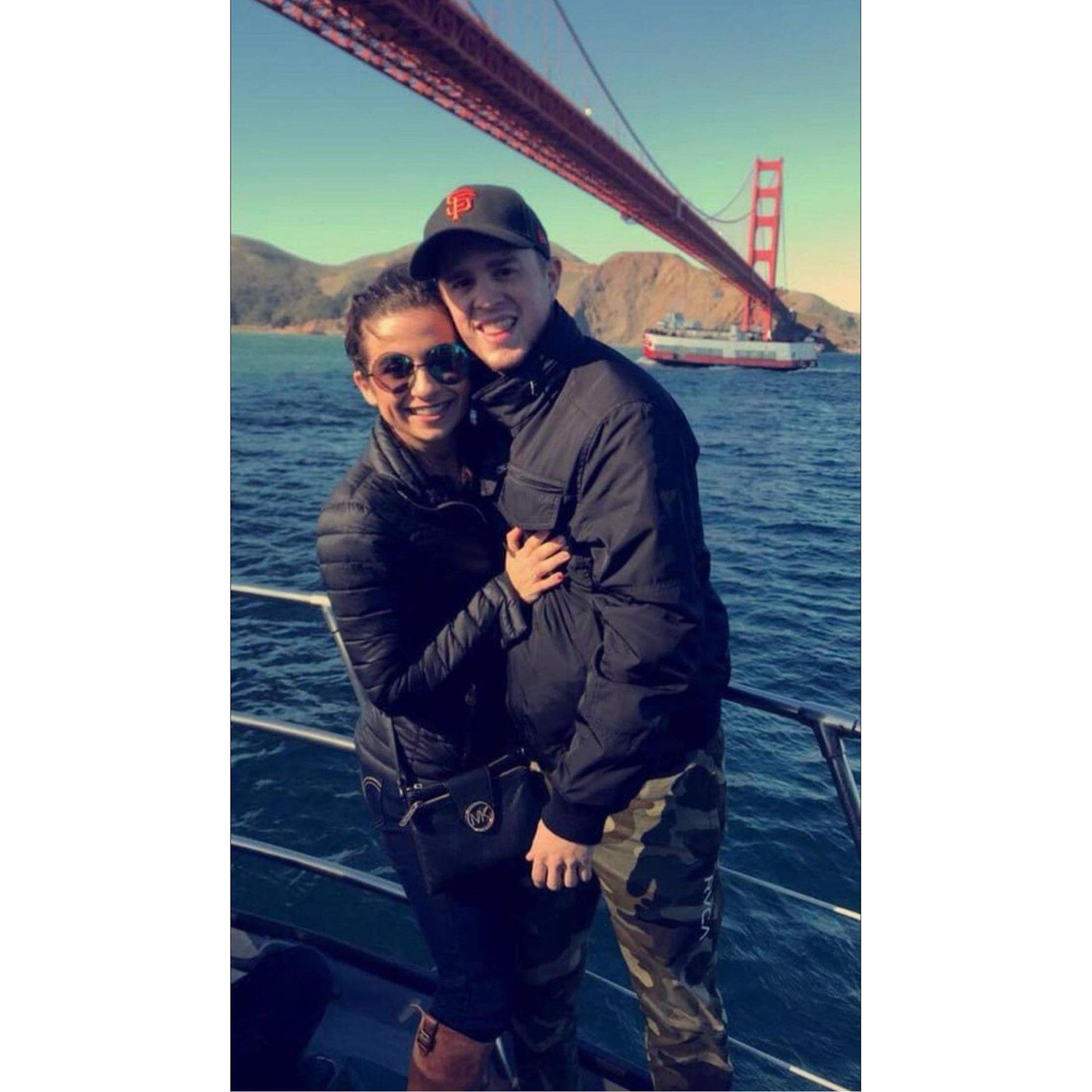 Our first Valentine's Day together in February of 2018. Tyler surprised me with a day trip to San Fransisco.