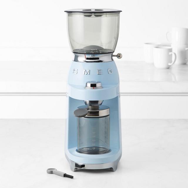Smeg Coffee Grinder, Pastel Blue
