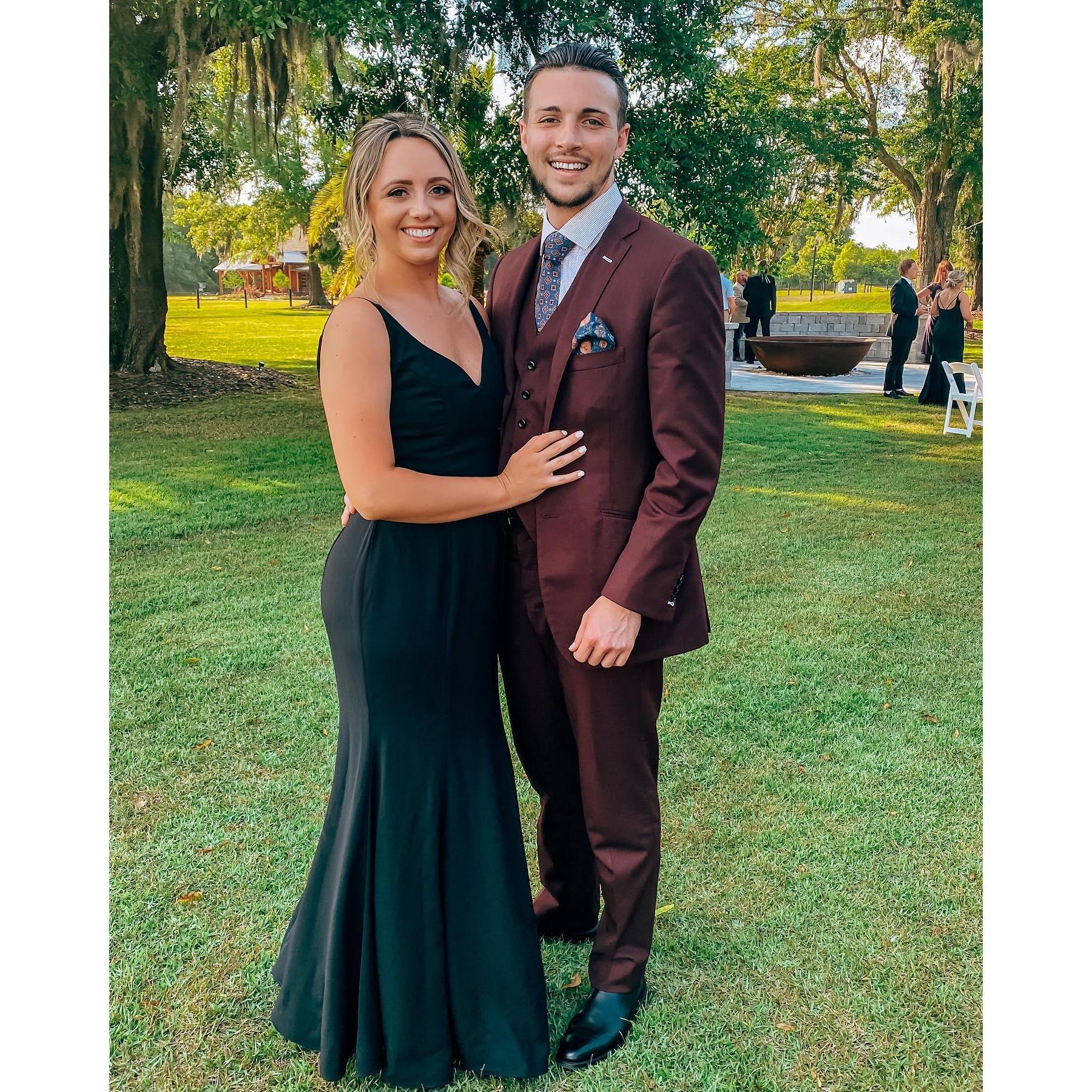 The McMillan's wedding in Jacksonville, FL