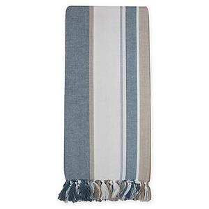 Park B. Smith Julian Stripe Kitchen Towel in Blue