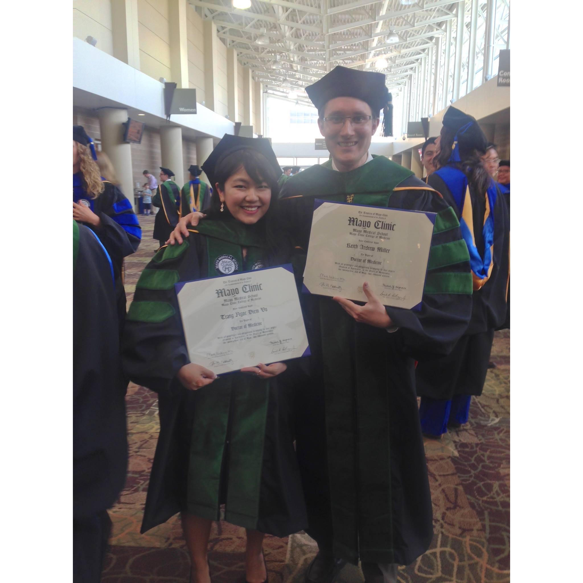 Mayo Medical School graduation, 2016