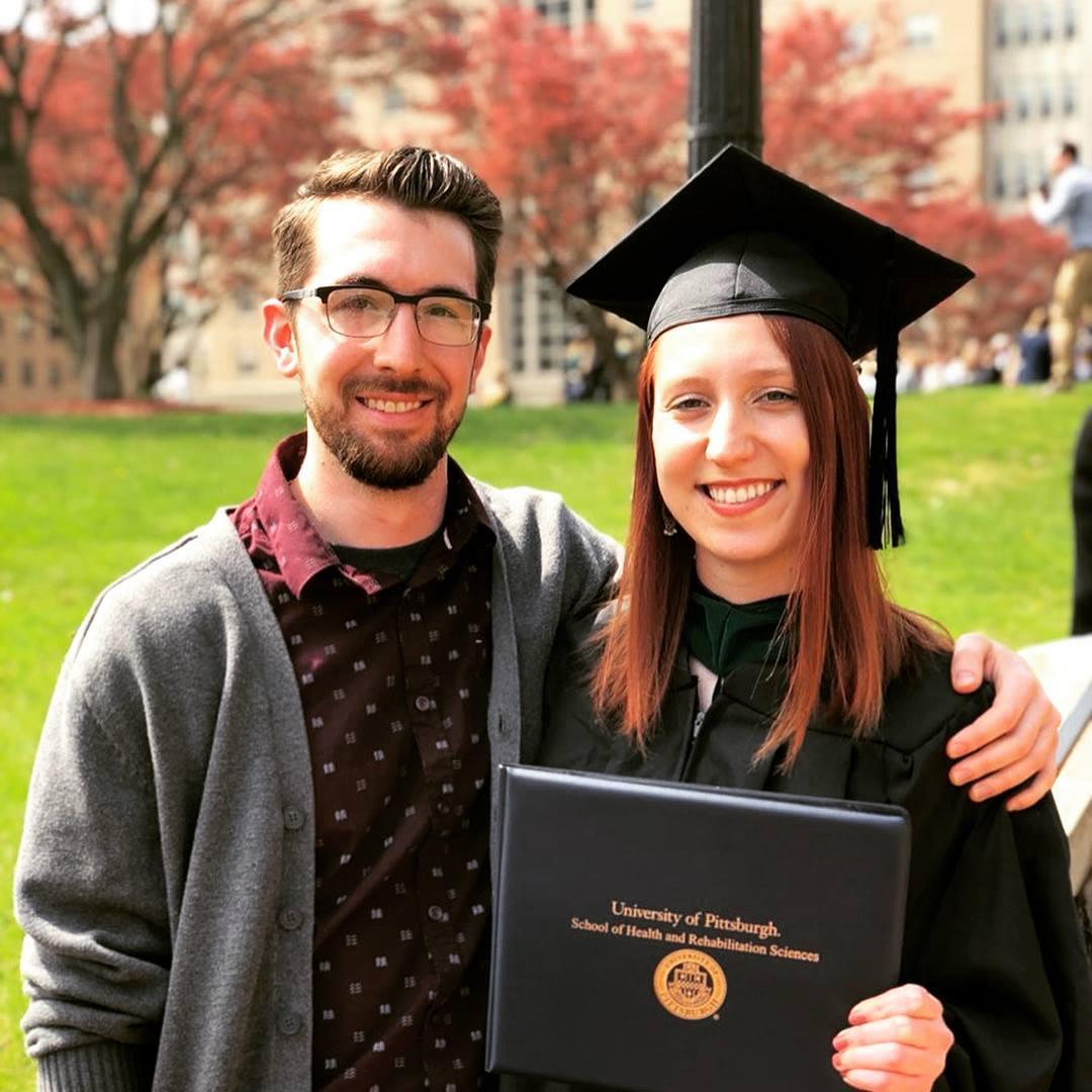Sarah graduated with her MOT in 2018 - and with that our 2.5-year long-distance relationship ended and we moved into a little place together in Conshohocken, PA.