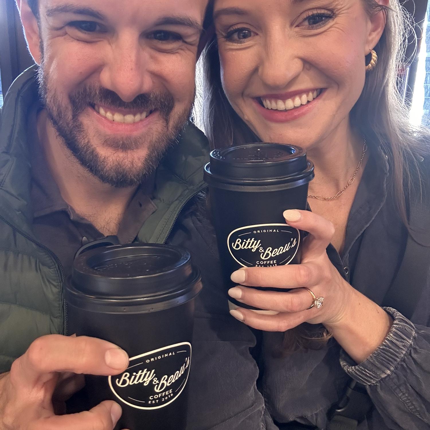 We love Bitty and Beau's! Had to stop by the Charleston location