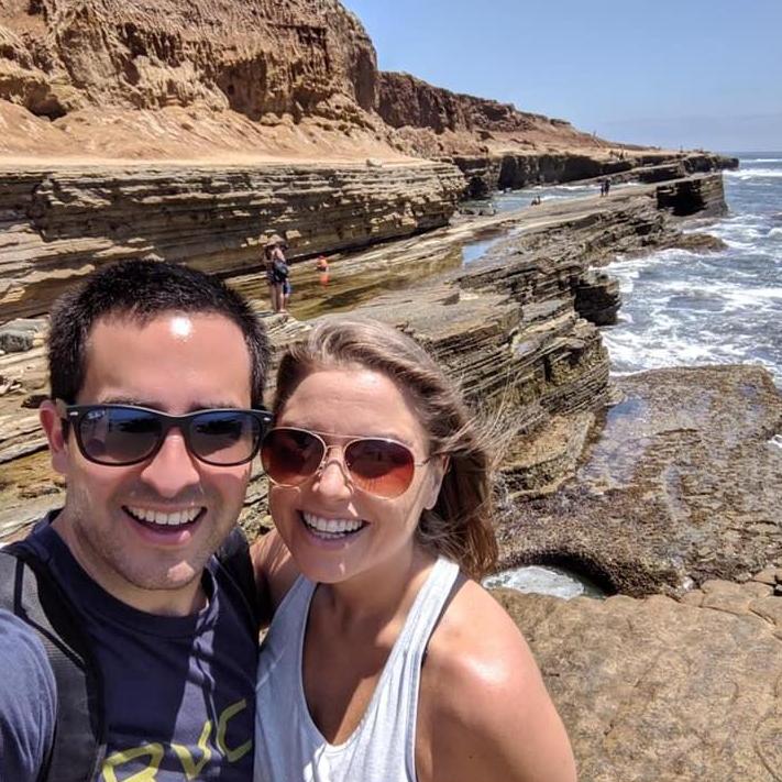 Visiting the tide pools at Cabrillo National Monument in San Diego