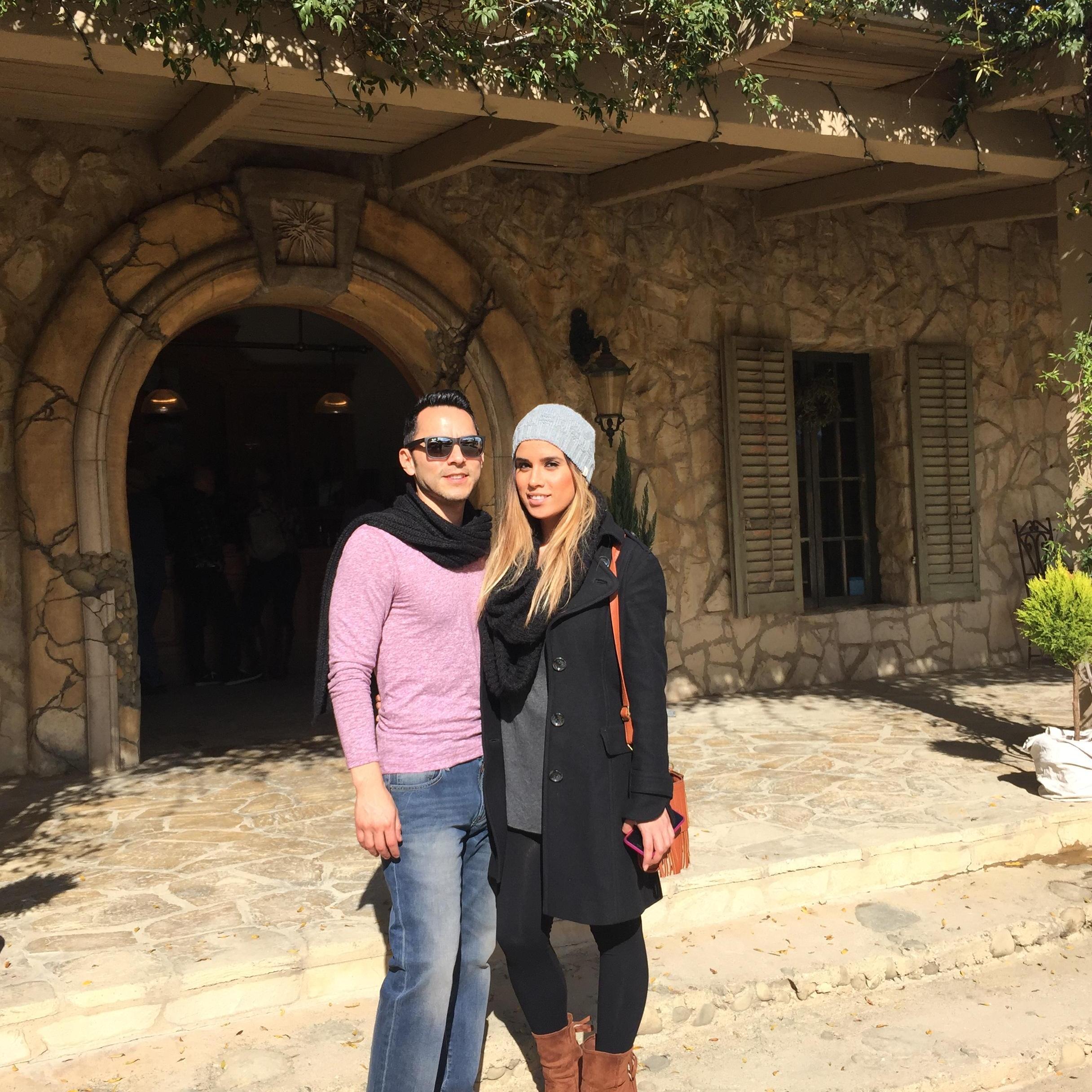 Wine country..