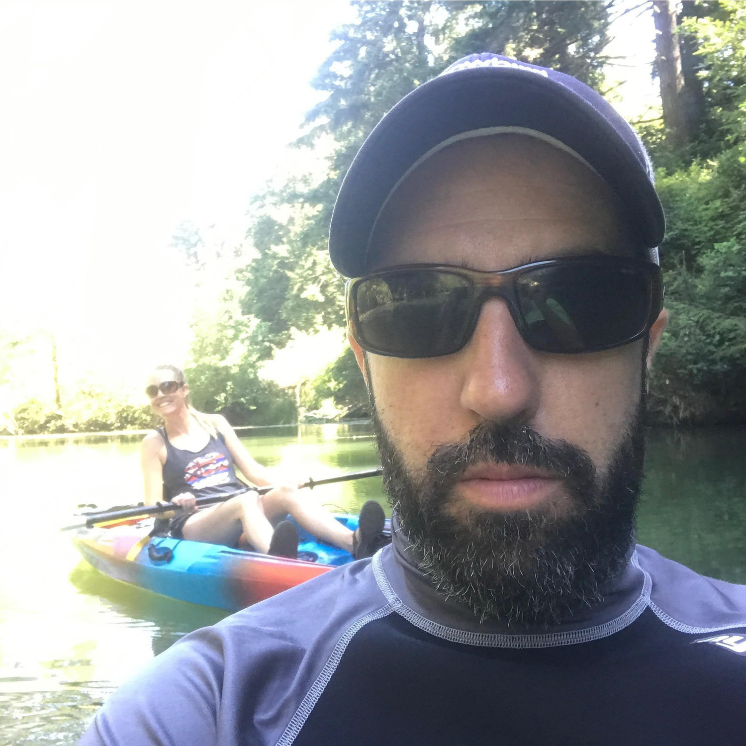 Kayaking in the Oregon Coast - July 2017