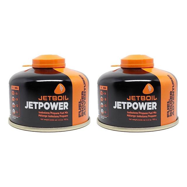 Jetboil Jetpower Fuel Camping and Backpacking Stoves, 100 Grams (2-Pack)