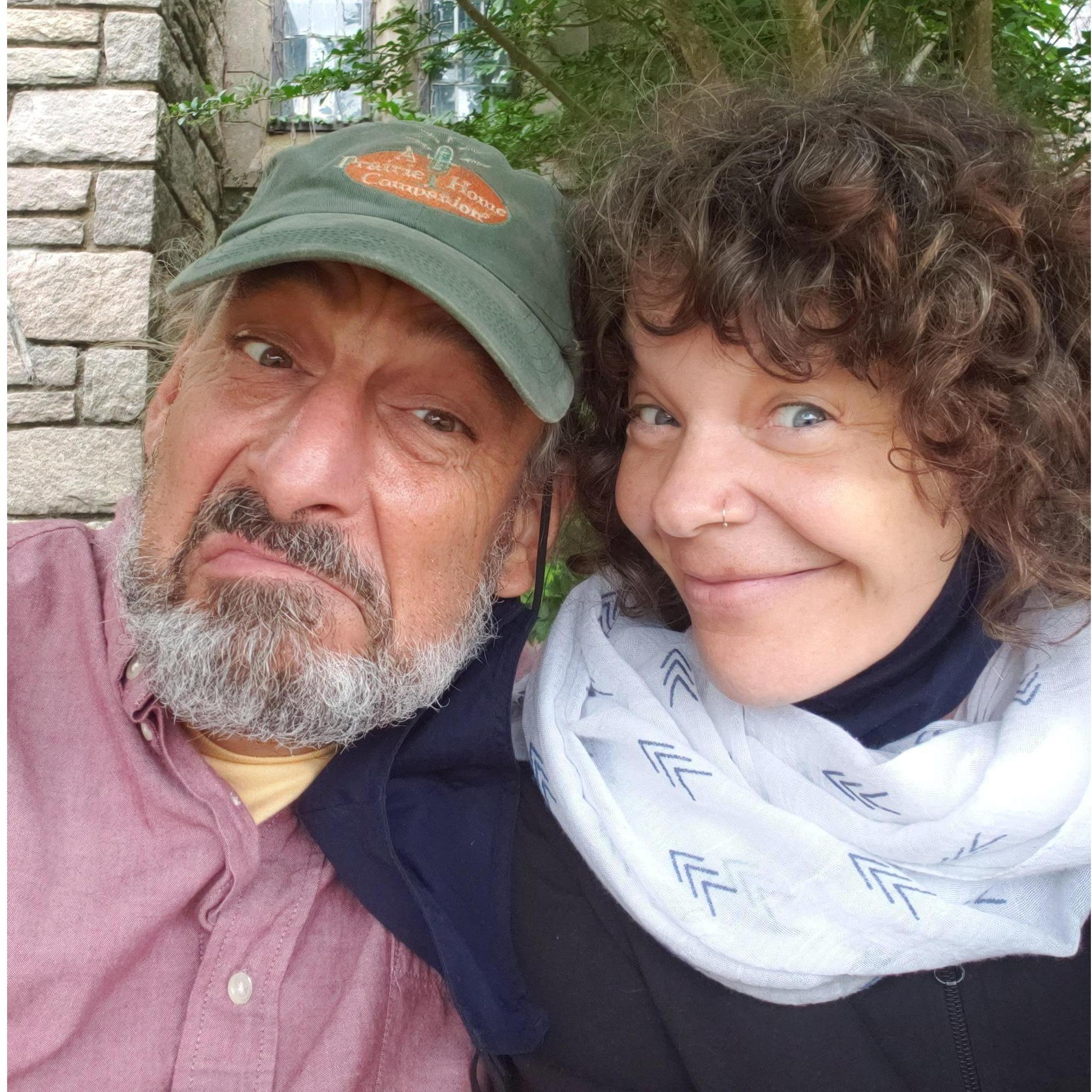 Goofing around in Salem, Massachusetts