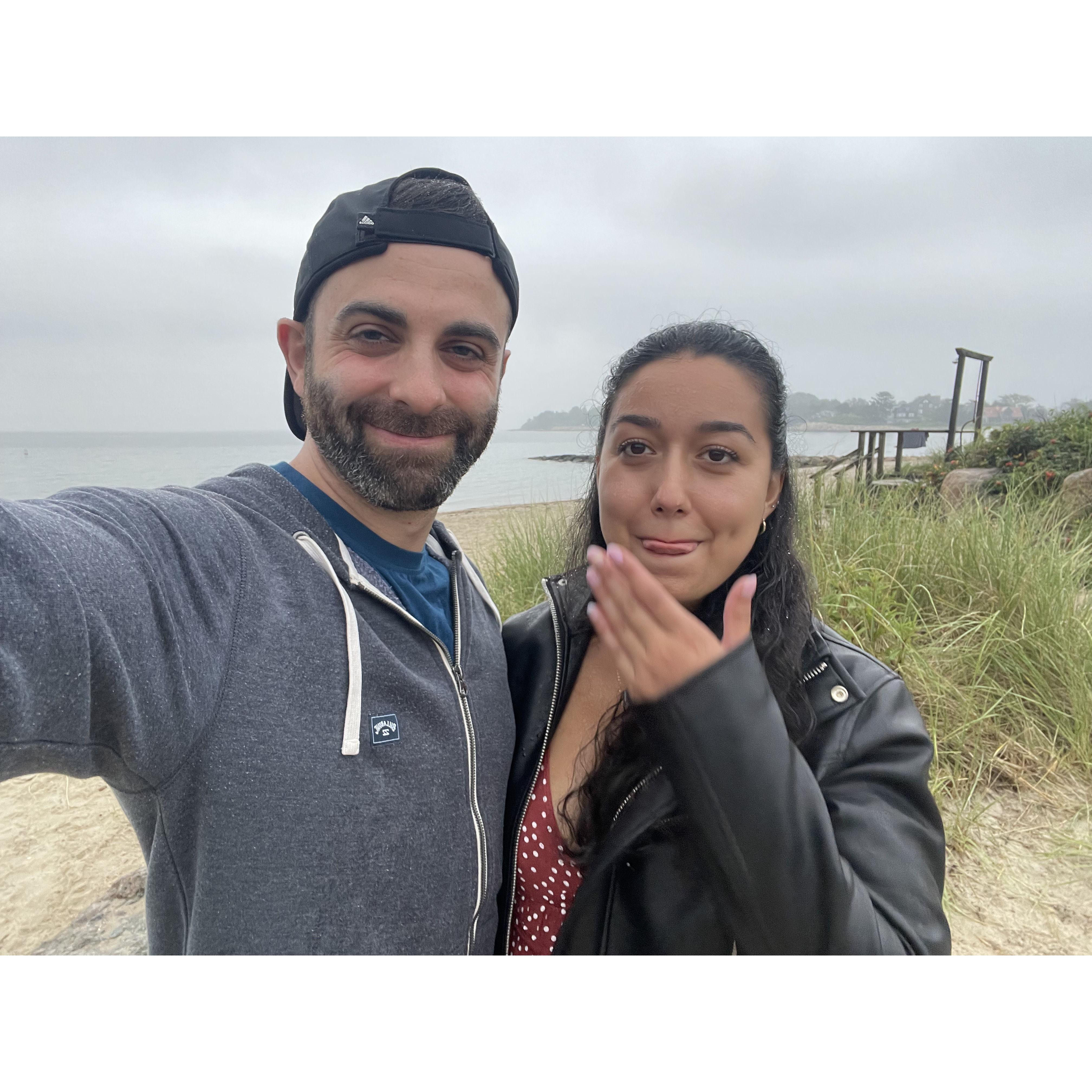 A rainy walk in Cape Cod