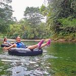 San Cipriano Jungle River Tubing / Tubing en el Río de la Selva de San Cipriano