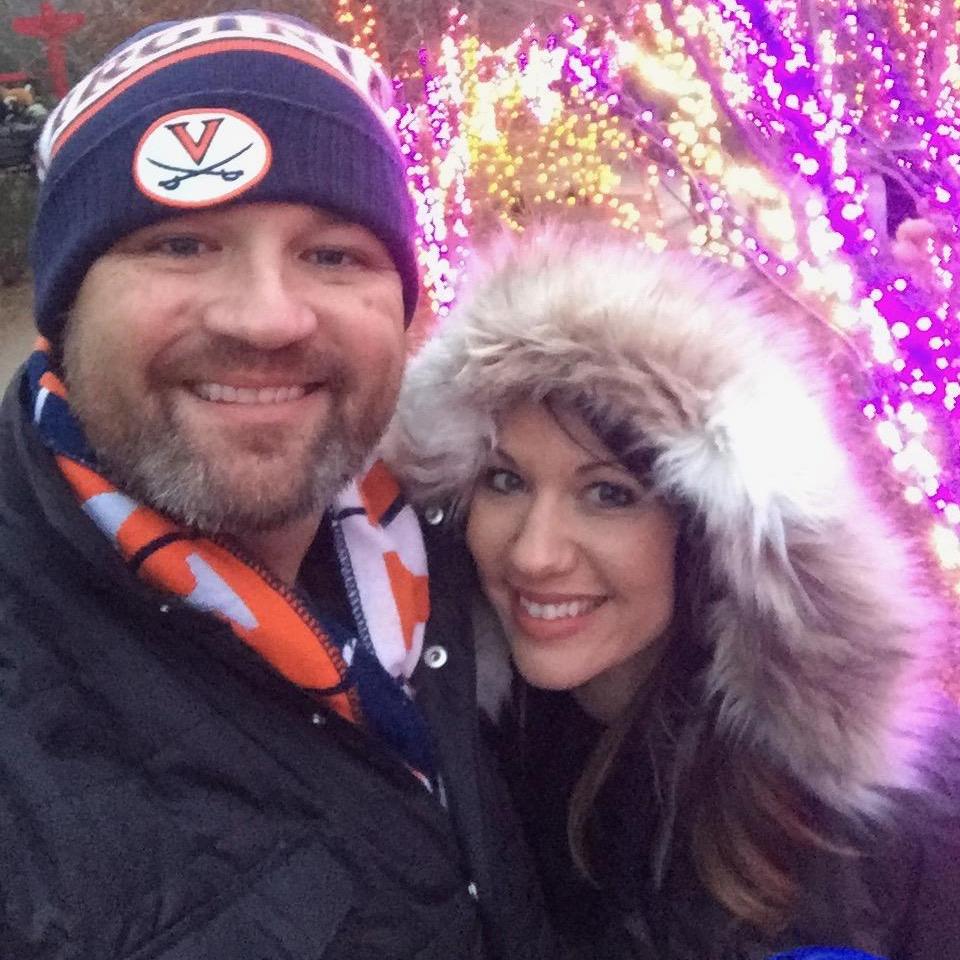 Christmas Zoo Lights at the Columbus Zoo.