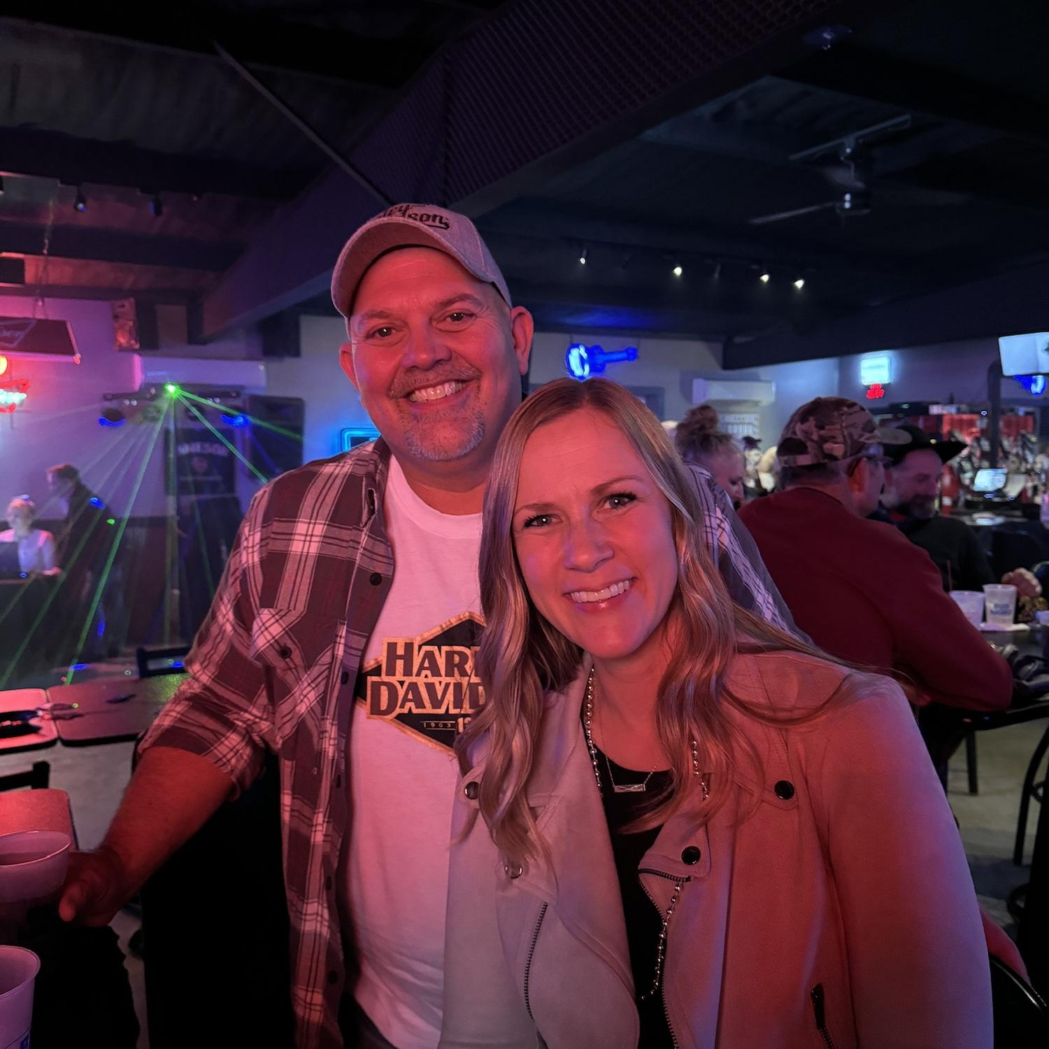 12/31/23 - the night we got engaged!