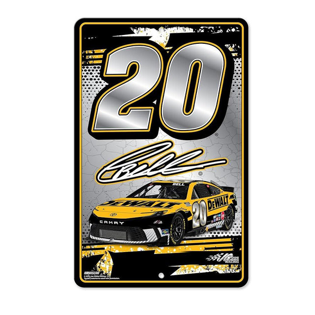 Rico Industries NASCAR Racing 11" x 17" Metal Home Décor Sign