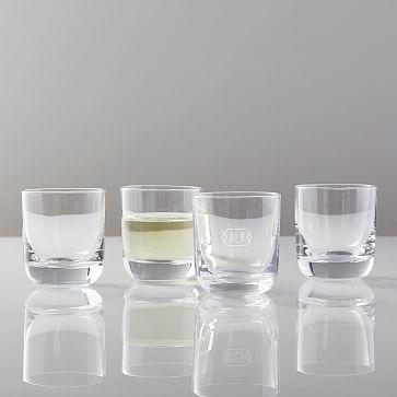 Bold Double Old-Fashioned Glassware (Set Of 4)