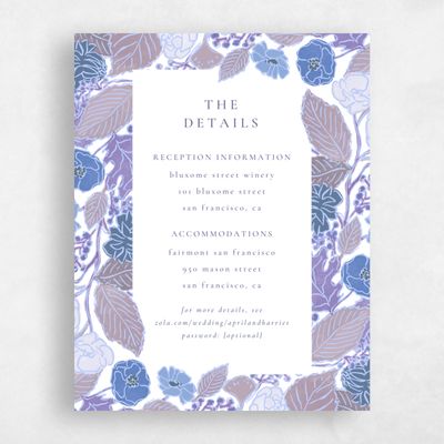 Purple Wedding Enclosure - Elody