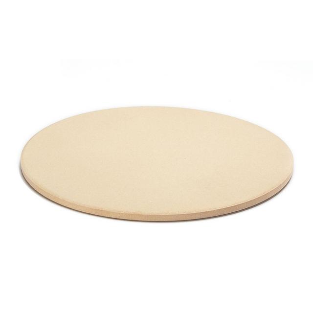 Outset 16.5-Inch Round Grill Pizza Stone in Beige