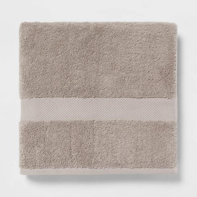 Performance Plus Bath Towel Light Gray - Threshold™