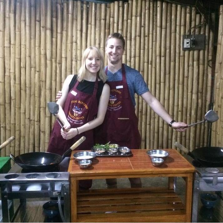 Cooking class in Chang Mai, Thailand.